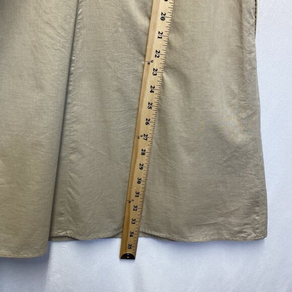 Calypso St Barth for Target Embellished Neck Tie Waist Shift Dress Women XS Tan - Picture 4 of 16